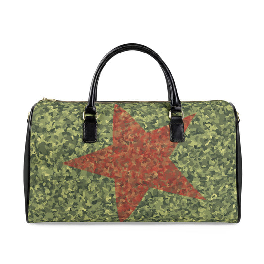 DIESOSAD* - MORNING STAR GREEN CAMO TRAVEL BAG